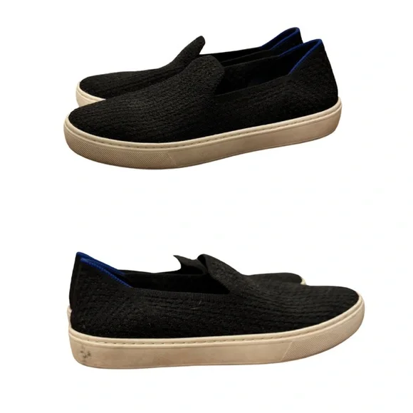 Rothy’s The Original Slip On Sneaker Black Size 7.5 - Picture 3 of 4